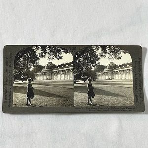 *💙 5 for $20* Stereoview photo card- Keystone View Co photography- girl Germany